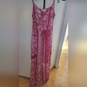 michael kors pink floral cover up or dress - XS